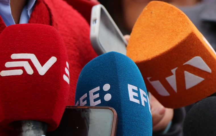 According to that report, the head of the Joint Command of Ecuador&rsquo;s armed forces, Henry Delgado, would have instructed commanders on Jan. 28 to evaluate journalists for any coverage