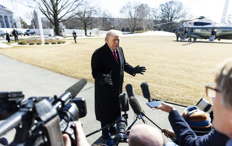 &ldquo;The oil is coming out&hellip; and we take care of it. We&rsquo;re refining it, and we&rsquo;re the only ones with the capacity to refine,&rdquo; Trump said