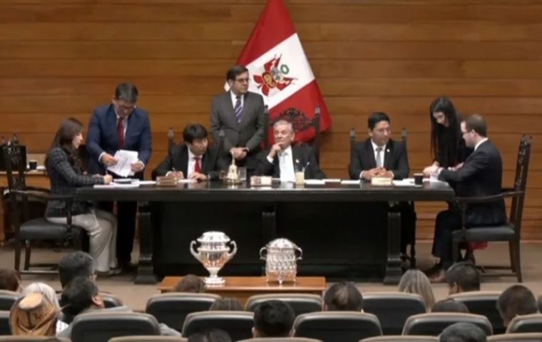 The incoming president will serve a five-month interim term and must hand over power on July 28 to the winner of the April 12 general election