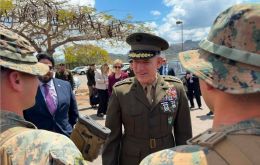 According to U.S. Southern Command, the program included an engagement with joint force personnel stationed at U.S. Embassy facilities in Caracas
