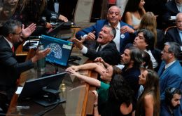 The bill passed the chamber with 135 votes in favour and 115 against, with no abstentions, according to local reports