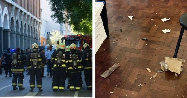 Package bomb injures four at Argentina gendarmerie school in Buenos Aires