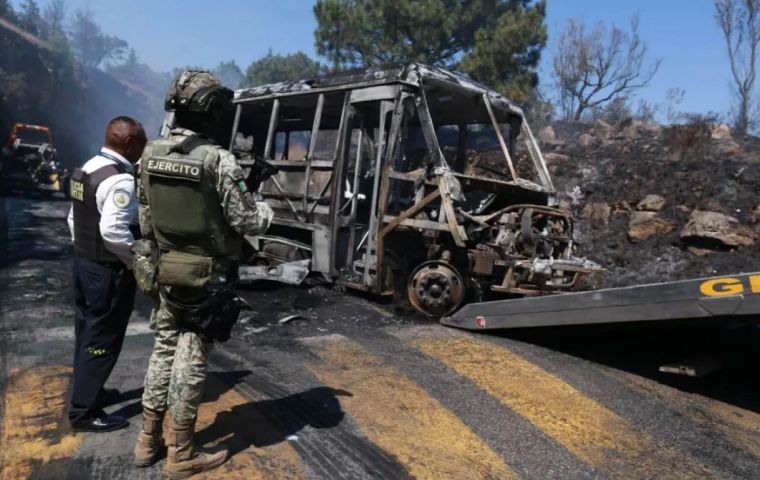 As reinforcements arrive, authorities are working to clear highways, secure critical facilities and prevent further attacks