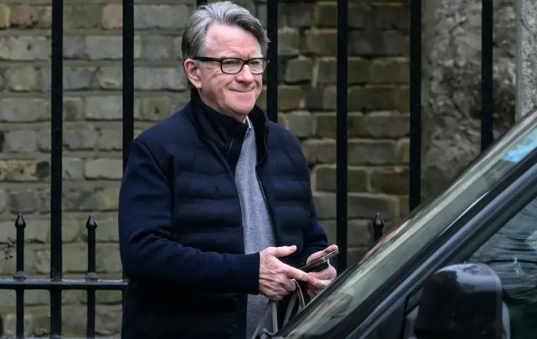 Police had indications pointing to a possible departure to the British Virgin Islands, a UK overseas territory in the Caribbean &mdash; a claim denied by Mandelson&rsquo;s legal team.