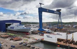 The first Type 31 Frigate, HMS Venturer, is expected to be in service by 2027