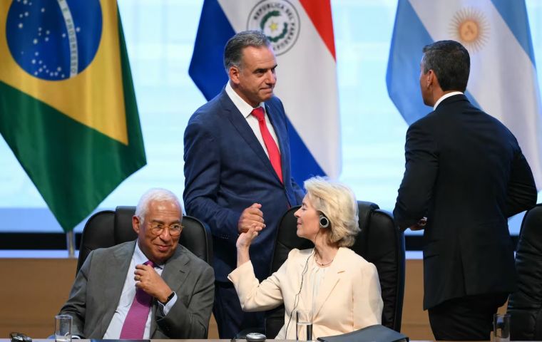 &ldquo;I said before that when they are ready, we will be ready&hellip; On that basis, the Commission will now proceed with provisional application,&rdquo; von der Leyen said