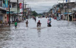 Since the start of the year, Ecuador has registered 1,146 weather-related adverse events linked to rainfall across all 24 provinces
