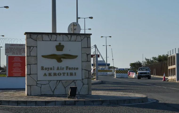 The strike came hours after Prime Minister Keir Starmer said Britain had accepted a U.S. request to use UK bases for &ldquo;defensive&rdquo; missions aimed at Iranian missile depots or launchers