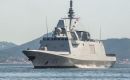 The French Languedoc (D653), a FREMM multipurpose frigate