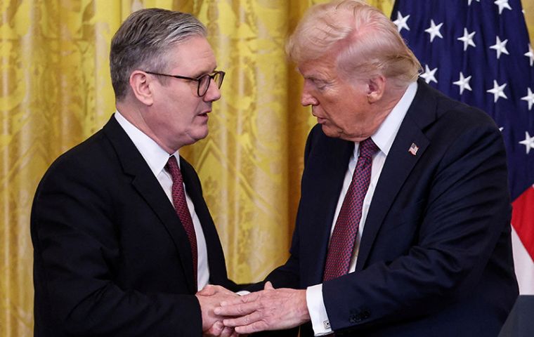 Trump faulted Starmer for delaying authorization for US forces to use British facilities and suggested Washington now has stronger working relationships with other European partners