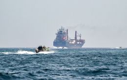 The Guards also repeated a warning that, &ldquo;in time of war,&rdquo; passage through the Strait of Hormuz would fall under the Islamic Republic&rsquo;s control