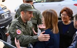 Bullrich also said Gallo learned that two AFA representatives were present when he was picked up, and that they allegedly asked him to say publicly it had been the association