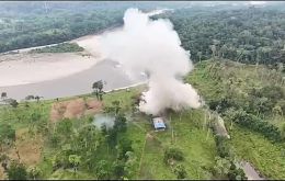 The strike, carried out in the municipality of Cacales, marks the first officially announced joint military operation between the two countries on Ecuadorian soil