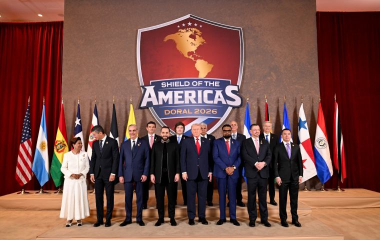 Held at Trump National Doral Miami, the gathering brought together the leaders of 12 right-wing Latin American leaders