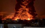 In Tehran, overnight strikes hit fuel depots in Shahran and other facilities, sending flames and thick black smoke over the capital