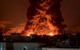 In Tehran, overnight strikes hit fuel depots in Shahran and other facilities, sending flames and thick black smoke over the capital