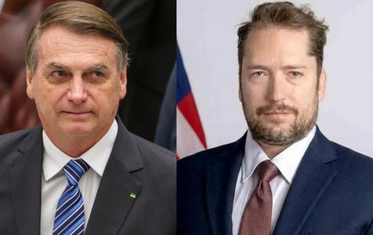 Beattie was appointed in late February to a senior State Department role dealing with Brazil