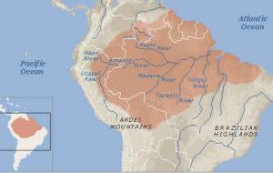 Amazonas river basin