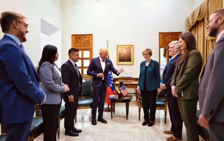 The Venezuelan government framed the opening as part of a broader agenda of stabilization and gradual normalization of ties.