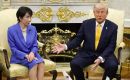 During the exchange in the Oval Office, Takaichi did not respond publicly to the remark and listened through an interpreter