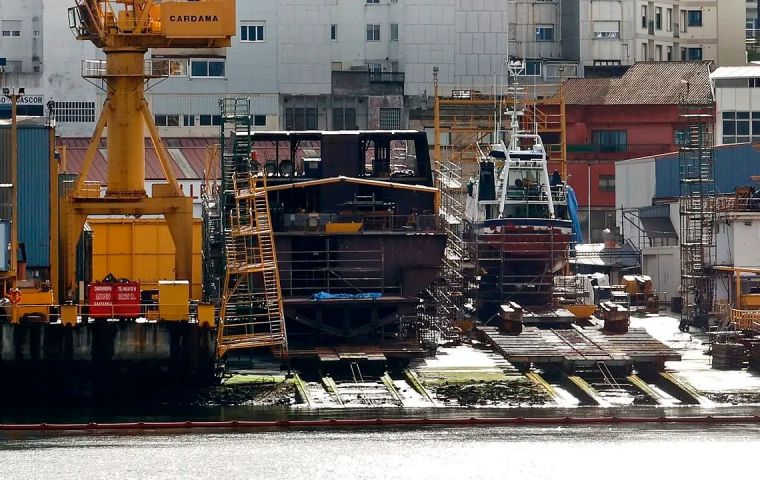 The contract, signed under the administration of former president Luis Lacalle Pou, provided for the construction of two OPV vessels for Uruguay&rsquo;s Navy