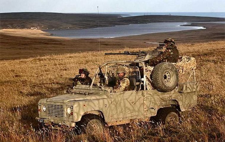  Land Rovers have been the noble working horse of the Falkland Islands, log before the roads network and with only tracks in Camp   