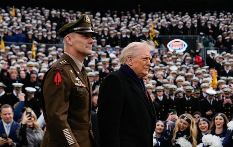 Trump, for his part, said Thursday he was not considering sending troops anywhere, though he added that if he did, he would not announce it.