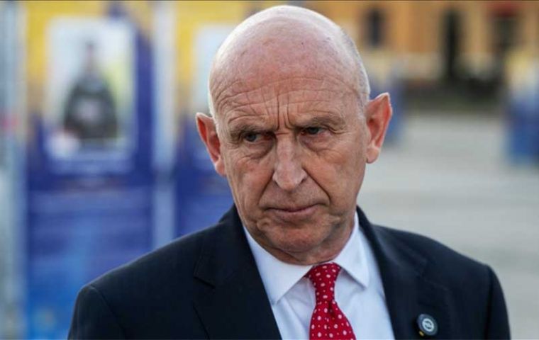 ”This is a major escalation from Iran; it is a breach of international law&rdquo;, warned UK Defense Secretary John Healey