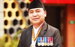 Captain Purna Limbu received his primary education in Nepal and served in the British Army for about 28 years. He retired in 2008 