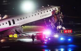 The recordings reconstruct the full sequence. The controller had cleared a Port Authority rescue vehicle to cross Runway 4 to assist a United Airlines flight that had aborted takeoff