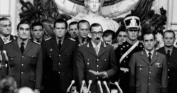 Argentina marches on 50th anniversary of coup that led to the Falklands War and the regime's fall