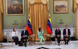 This week, the delegation of diplomats who will begin this new stage of diplomatic and political relations and dialog between our governments will depart for Washington, Delcy Rodr&iacute;guez said