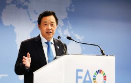 Director General Qu Dongyu said &ldquo;forests need water, water needs forests, and we depend on both&rdquo; 