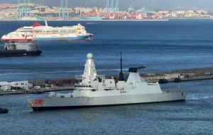 HMS Dragon was due to lead Nato's Standing Maritime Group 1, but was redeployed to the Eastern Mediterranean to protect British forces in Cyprus.