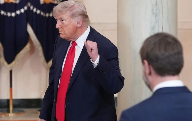 Trump said U.S. military objectives are nearing completion but offered no clear timeline for ending the war and did not clarify whether Washington would deploy ground troops