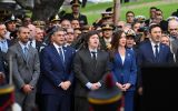 The ceremony takes place amid reports of a possible Milei trip to the United Kingdom, with the aim of negotiating, among other issues, the lifting of arms purchase restrictions on Argentina