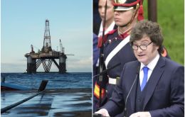 We act with determination against unilateral and illegitimate activities that seek to exploit resources belonging to the Argentine people, the president said