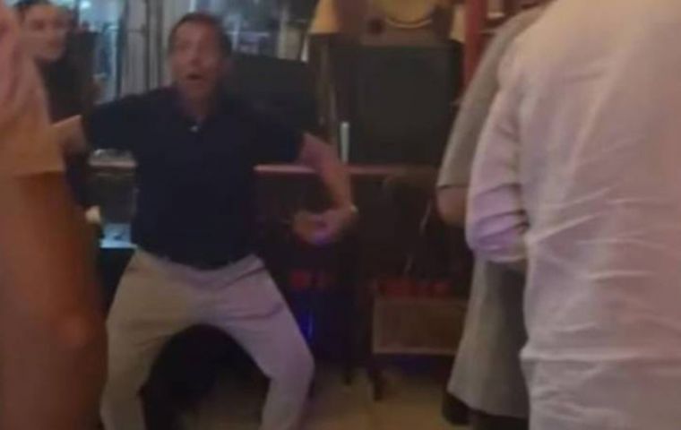 In a second recording from the same night, he is heard claiming that he personally paid the $18,000 bail imposed by the Brazilian court so his daughter could return to Argentina