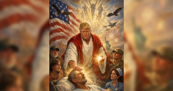 Trump deletes image of himself as Jesus Christ amid backlash as clash with Pope escalates