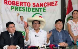 Because it's the popular movement and the highland areas, it has to be fraud. Show the evidence. No vote is worth more than another, Mr. L&oacute;pez Aliaga, S&aacute;nchez said