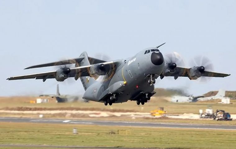 Sources close to the Islands' administration who spoke with MercoPress had already indicated that many of these flights are medical evacuations of Islanders