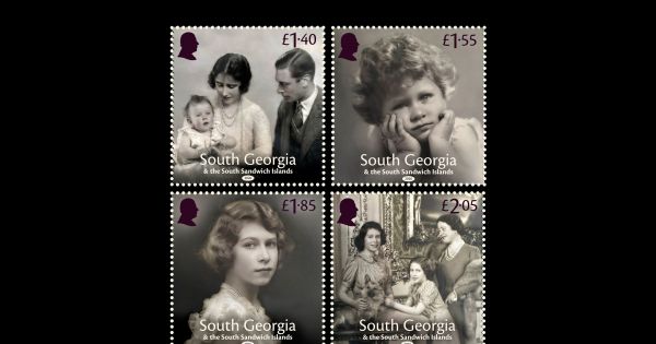 South Georgia/Falklands Stamps to honor 100th Anniversary of Queen Elizabeth II birth