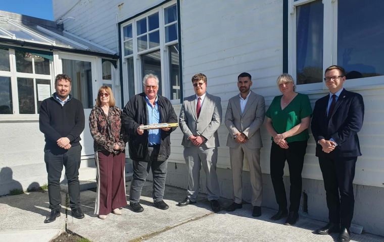 MLAs stand for a pic with the Baton