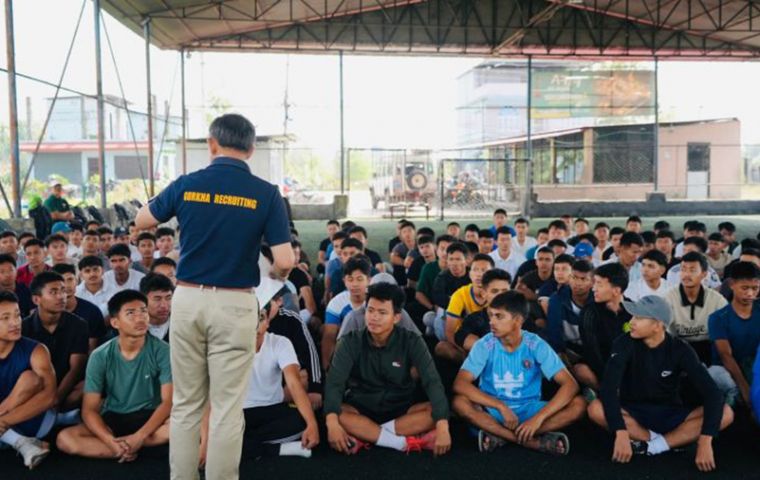 Potential recruits between the ages of 18 and 21 have three attempts to gain a place