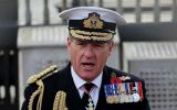Former First Sea Lord, Admiral Sir Ben Key, was sacked in July 2025 following an investigation into an alleged relationship with a female colleague (Picture: RAF/MOD)