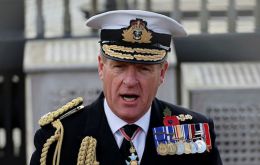 Former First Sea Lord, Admiral Sir Ben Key, was sacked in July 2025 following an investigation into an alleged relationship with a female colleague (Picture: RAF/MOD)
