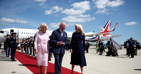 King Charles arrives in the US for a state visit marked by bilateral tensions over the Iran war