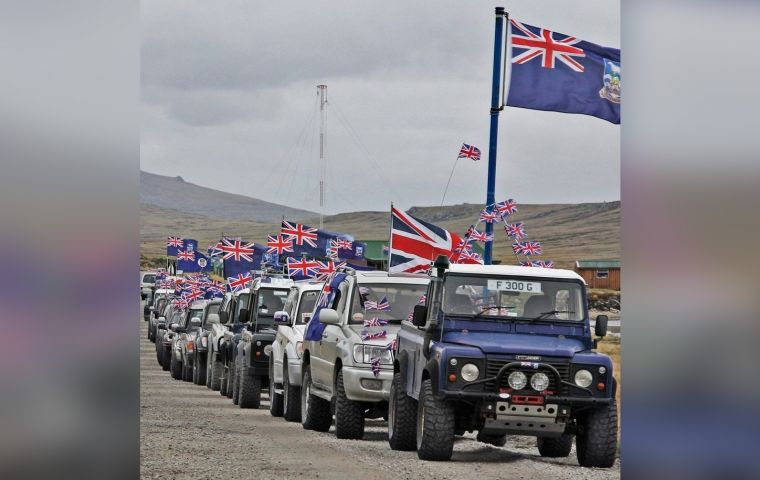 When Falklands with its &lsquo;Landies&rsquo; celebrated the March 2013 sovereignty referendum 