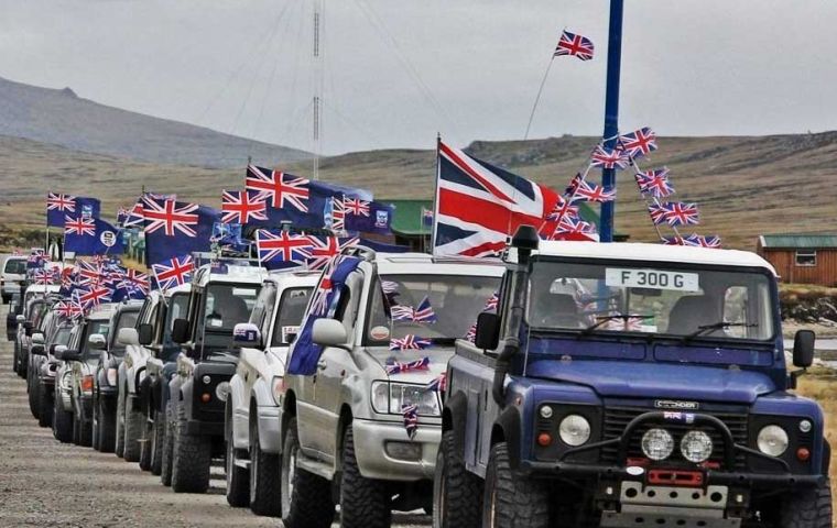 When Falklands with its &lsquo;Landies&rsquo; celebrated the March 2013 sovereignty referendum 