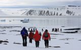 The Antarctic Treaty Secretariat says annual tourism has risen to more than 100,000 visitors with most visitors reaching by ship via the Antarctic Peninsula (Pkc IAATO)